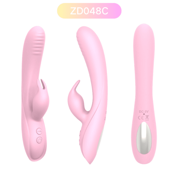 ZD048C Silicone Rabbit Vibrator – OEM Service from China Factory - Image 2