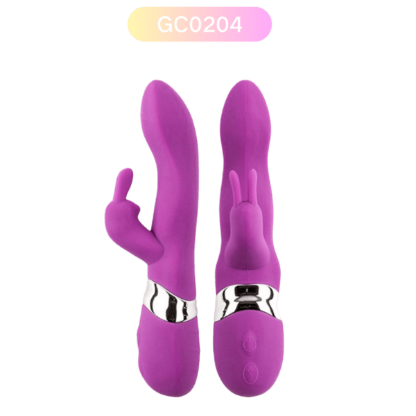 Best Seller Silicone Rabbit Vibrator GC0204 – Private Label Available