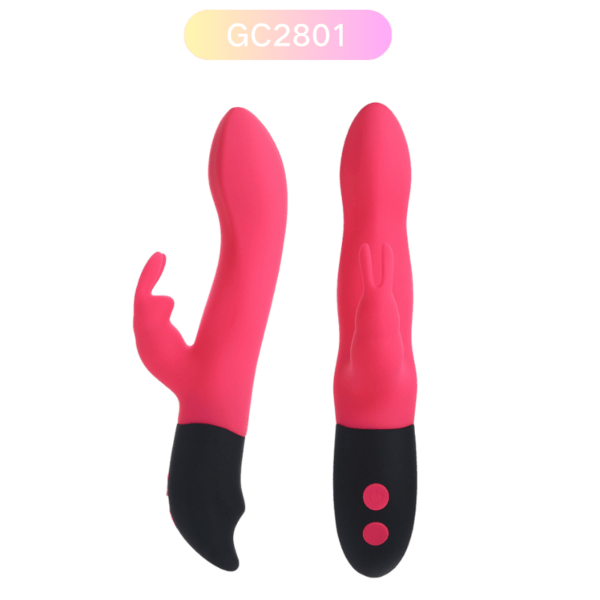 Large Silicone Rabbit Vibrator GC2801 – 7-Speed Rechargeable