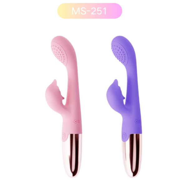 MS-251 Sleek G-Spot & Rabbit Vibrator – 12 Vibration Modes