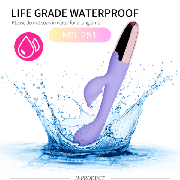 MS-251 Sleek G-Spot & Rabbit Vibrator – 12 Vibration Modes - Image 2