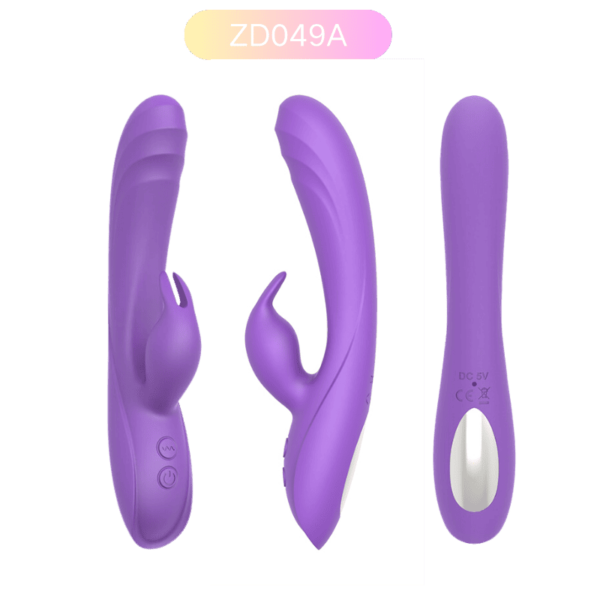 ZD049A Classic Simply Pleasure Rabbit Vibrator – 7-Speed Silicone - Image 2