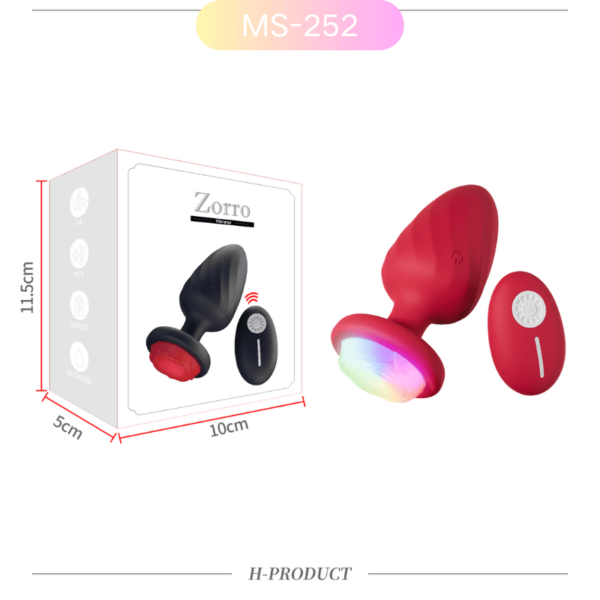 MS252-Latest Anal Toys for Private Label – VF Pleasure (Red) - Image 4