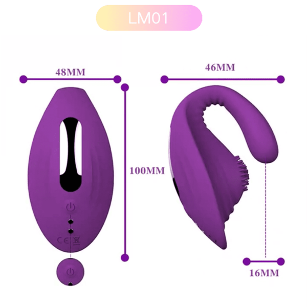 U-Shape G-Spot and Clitoral Stimulator Vibrator – LM01 - Image 3
