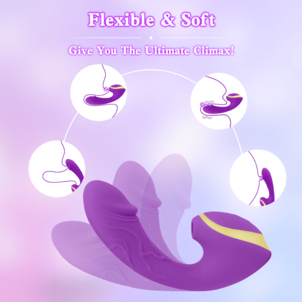 Premium Suction Clit Vibrator – 10 Modes, IPX6, OEM Ready M-ZDB-2202 - Image 5