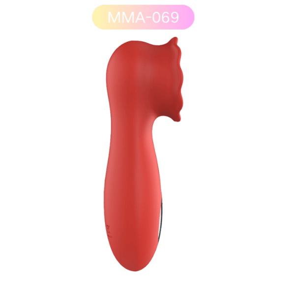 Rose Clit Stimulator – 10-Mode Silicone Vibrator with Magnetic Charging MMA-069 - Image 3