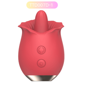 Rose Clit Sucker – 5 Flickering Modes, Compact & Discreet TTD007D-1
