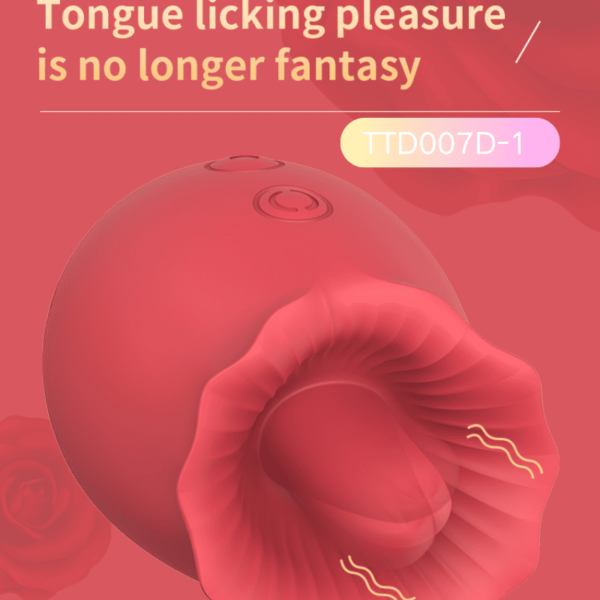 Rose Clit Sucker – 5 Flickering Modes, Compact & Discreet TTD007D-1 - Image 2