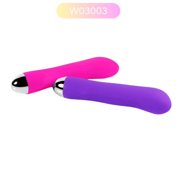 Mini Silicone Vibrator – Rechargeable, Soft Touch & OEM Ready W03003 - Image 2