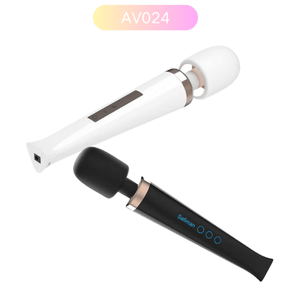 AV024 Magic Wand Vibrator – 10 Modes, USB Rechargeable