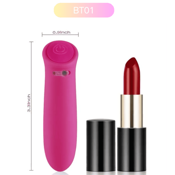 BT01 Classic Bullet Vibrator – 7 Modes, Waterproof, OEM - Image 3