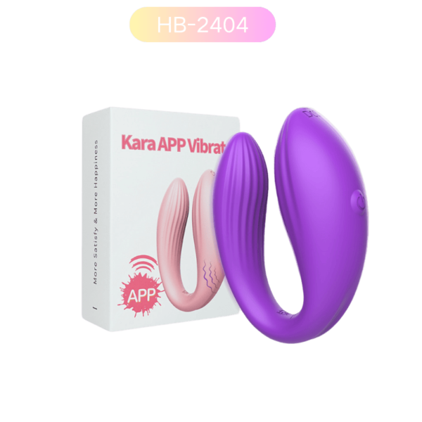 HB-2404 App-Controlled Clit Vibrator – 10 Modes, Wearable