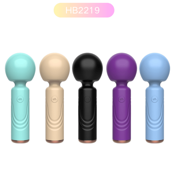 Mini Wand Massager HB2219 – 10 Vibration & 3 Suction Modes