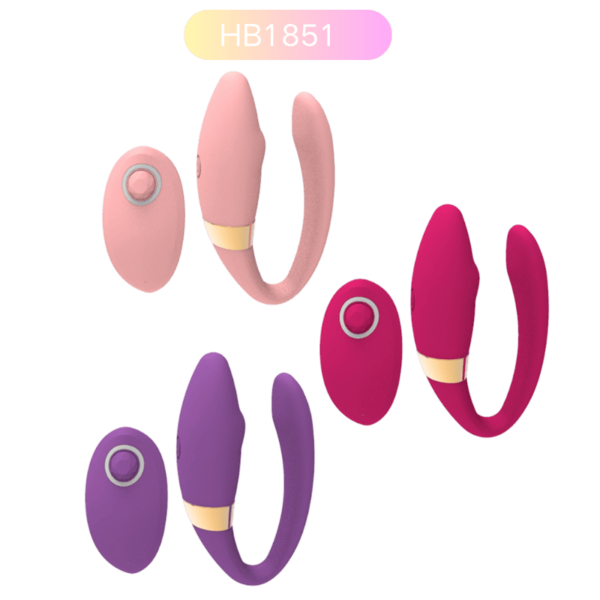 Remote vibrator with 10 vibration modes, OEM-ready design