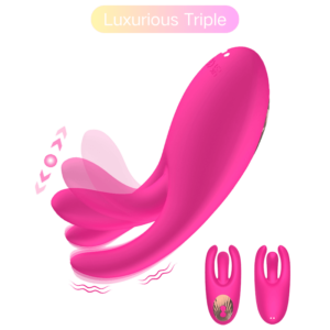 OEM-ready dual stimulation sex toy in elegant ergonomic design