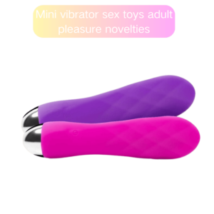 Mini Silicone Vibrator – Rechargeable Pleasure for Beginners