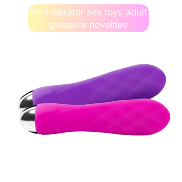Mini Silicone Vibrator – Rechargeable Pleasure for Beginners