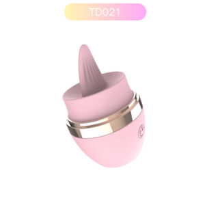 TD021 Ice Cream Tongue-Shaped Clitoral Stimulator