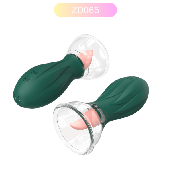 ZD065 Clitoral Suction Cup Vibrator – Strong Hold, Magnetic Charging - Image 2