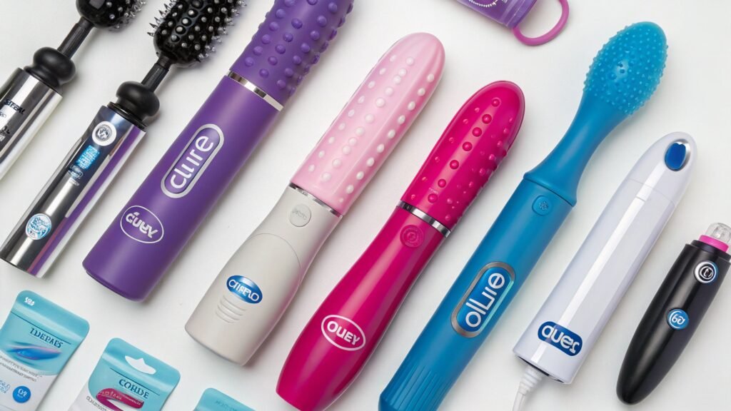 Assortment of Durex vibrators and massagers