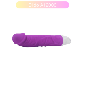A12006 pink silicone G-spot rabbit vibrator, 185mm, with 7 modes.