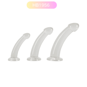 HB1956 Anal Dildo Set (3-Pc) | TPE, Suction, Wholesale