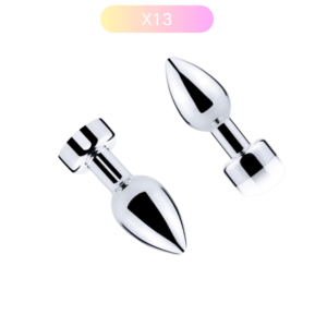 X13 Vibrating Steel Anal Plug | Rechargeable, 7 Modes