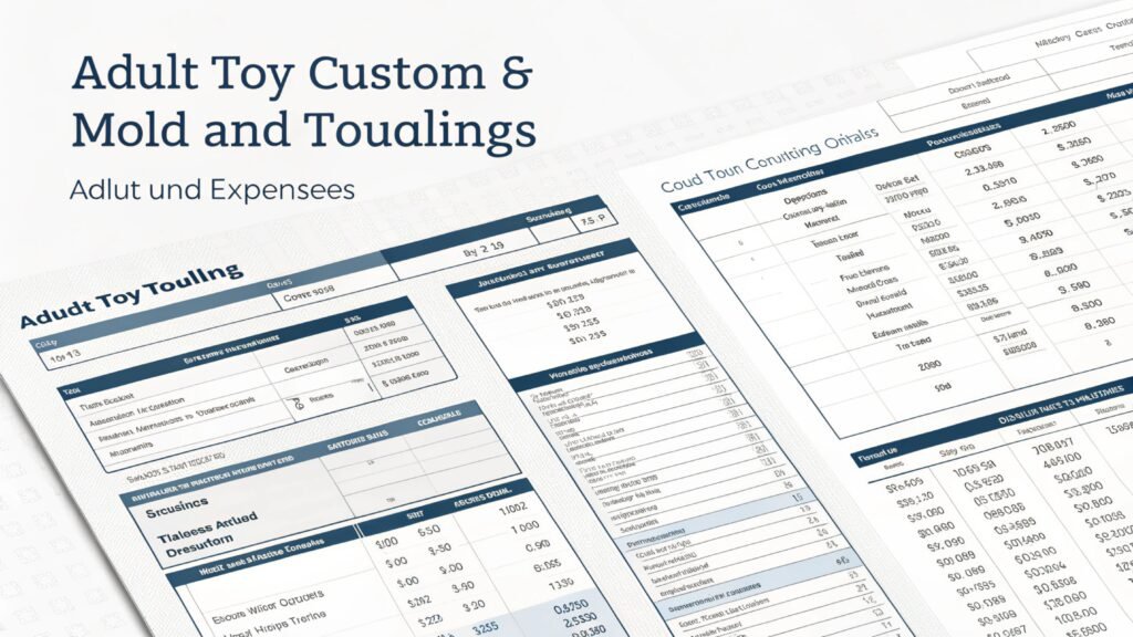 Adult toy custom tooling and mold expenses custom sex toy tooling costs
