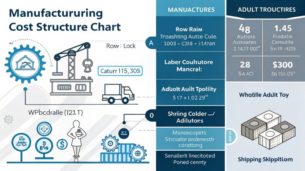 Manufacturing cost structure for wholesale adult toys adult toy manufacturing cost breakdown