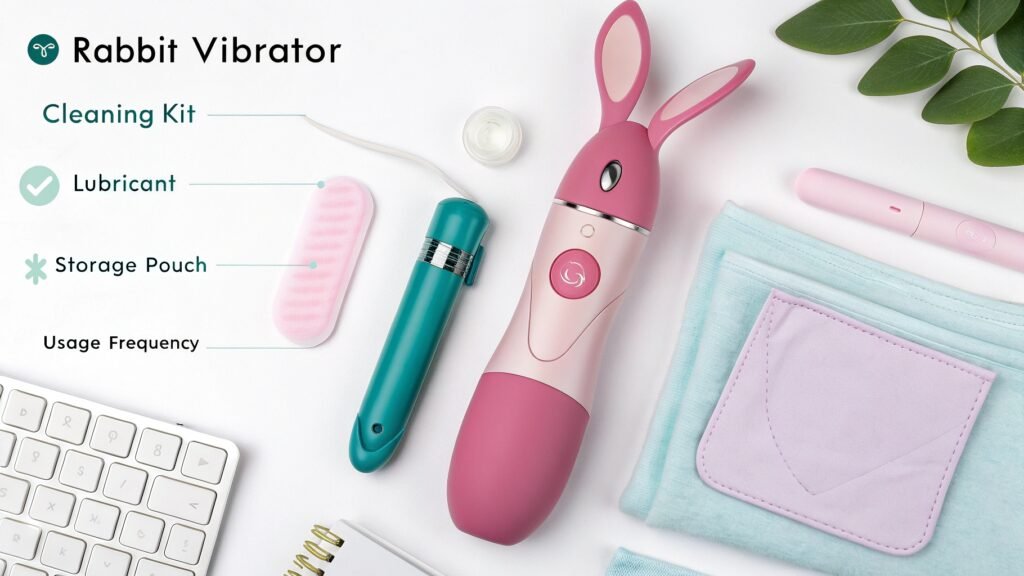 Rabbit vibrator maintenance and care instructions
