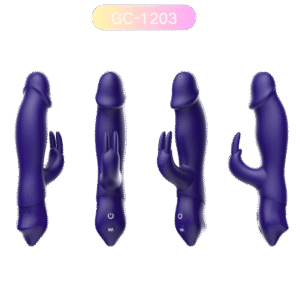 Purple Silicone Rabbit Vibrator 7 Modes | Sex Toy Manufacturer GC-1203