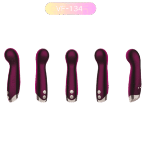 Ergonomic G-Spot Vibrator with Angled Tip | Sex Toy Manufacturer VF-134