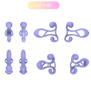 Rechargeable Triple-Arm Penis Enhancer Ring | Wholesale Factory VF-147