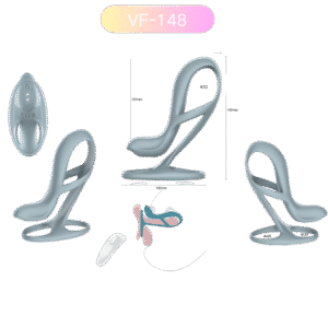 Dual-Arch Rechargeable Penis Enhancer Ring | Wholesale Factory VF-148