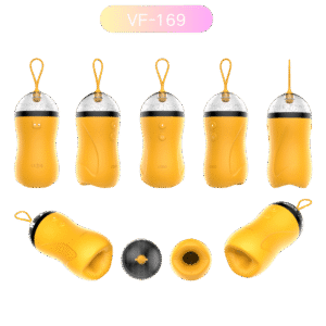 Electric Silicone Male Stroker with Glitter Dome | Masturbator Factory VF-169