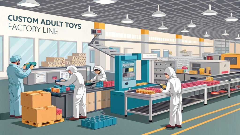 Custom Adult Toys Factory Production Interactive Male Sex Toys Manufacturing