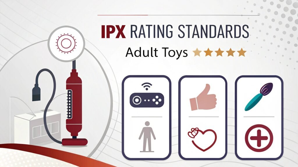 IPX rating standards adult toys Waterproof testing sex toys