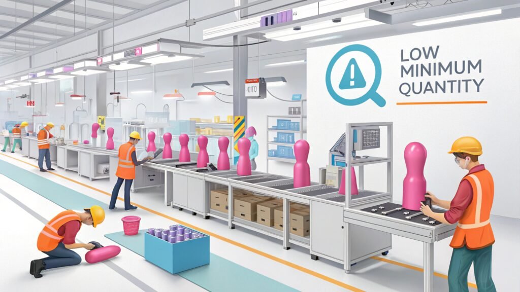 Low MOQ thrusting vibrator manufacturing facility Low MOQ thrusting vibrator production line