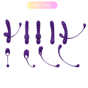 Rechargeable Multi-Head Vibrator Set Wholesale | Sex Toy Factory VF-155