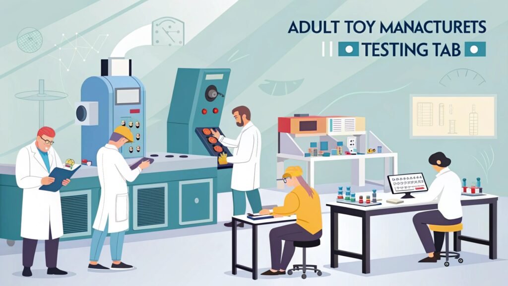 adult toy manufacturers testing sex toys factory quality inspection