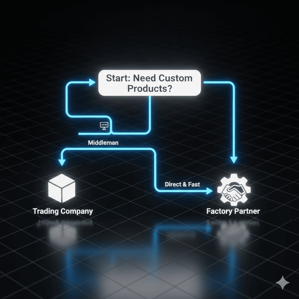 Adult Toy Sourcing Decision Framework sourcing decision framework flowchart