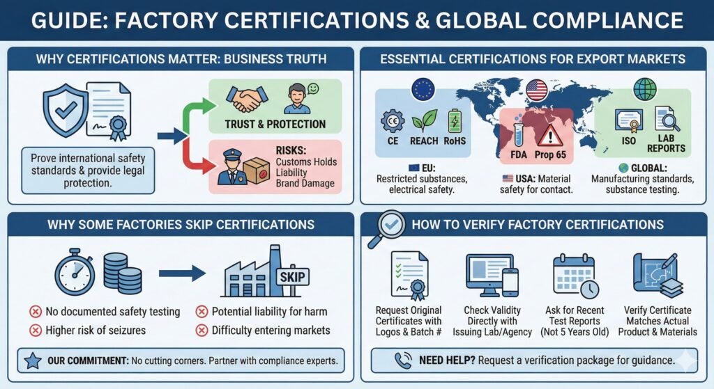 CE and compliance certificates for sex toys Certification documents for adult products