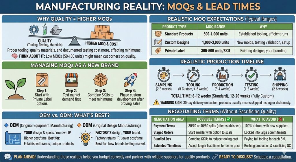 Manufacturing lead time for custom sex toys Production timeline chart