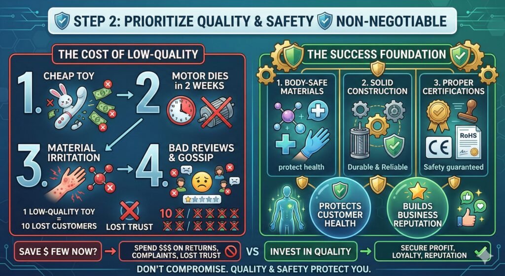 Quality Standards for Rabbit Vibrators body-safe rabbit vibrator materials