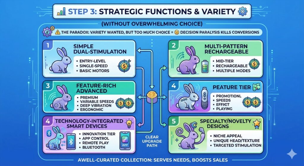 Rabbit Vibrator Functions and Tiers rabbit vibrator feature comparison