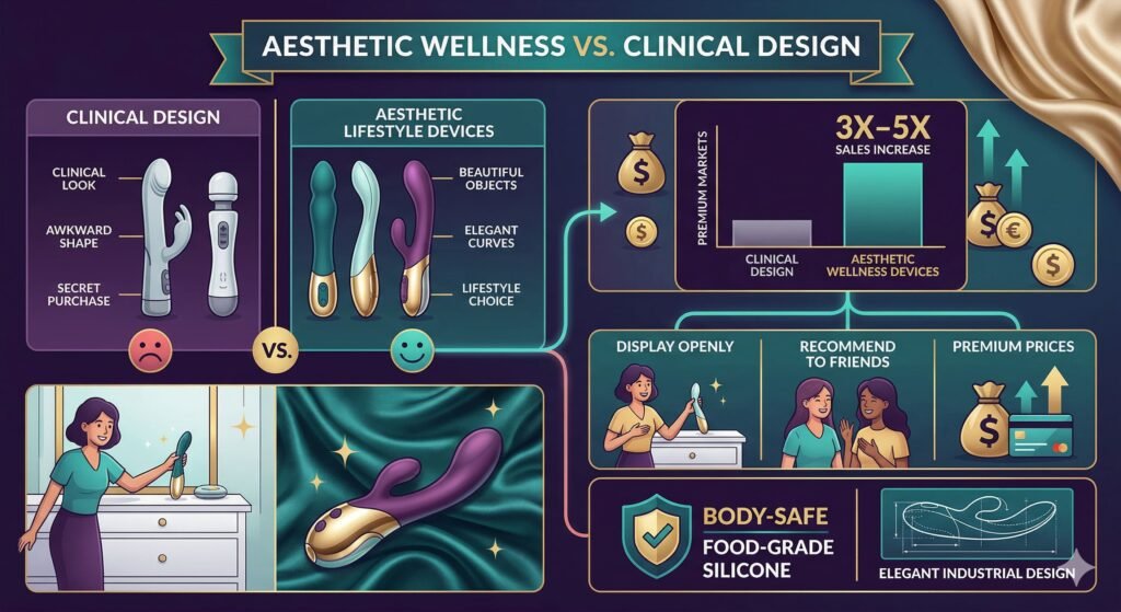 Premium Intimate Wellness Design aesthetic intimate wellness devices design