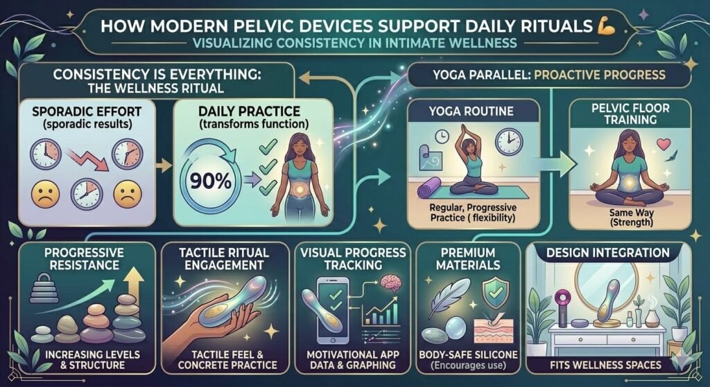 Daily Pelvic Health Practice Support daily pelvic health practice tools