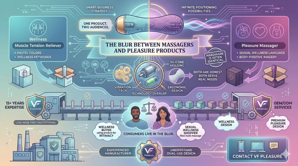 Dual Use Wellness Body Massager Design dual use wellness massager