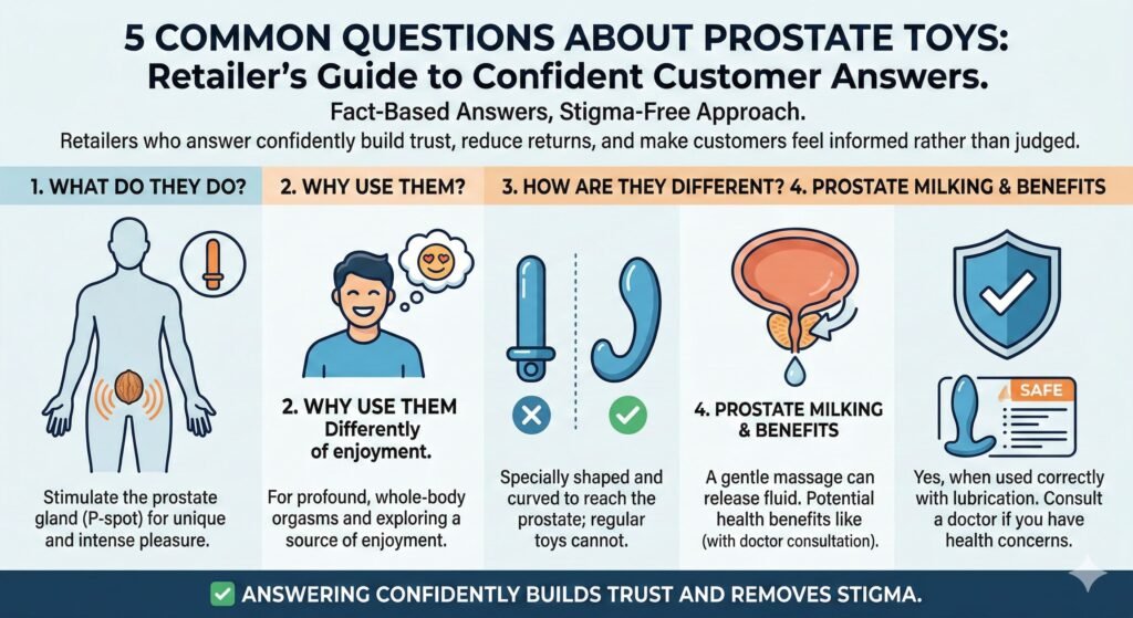 Prostate Massager Customer Questions prostate toy customer education