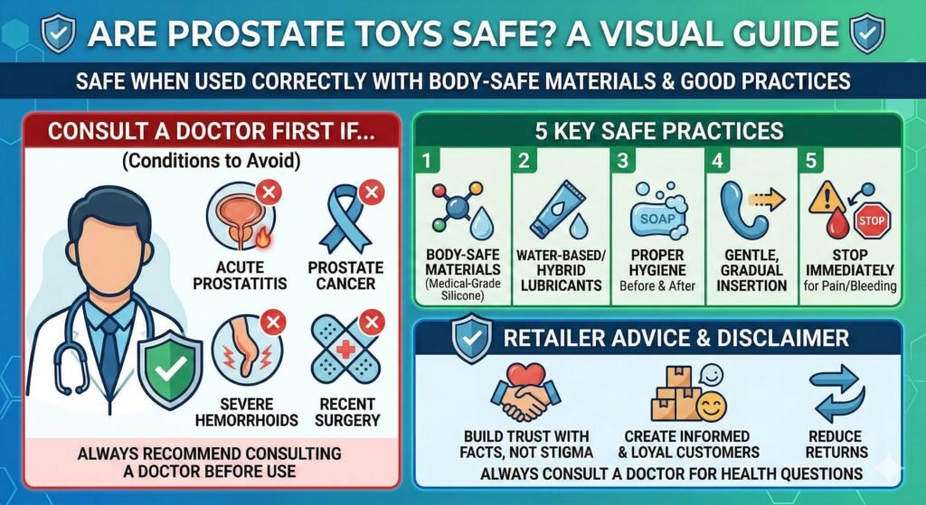 Safe Use of Prostate Massagers prostate toy safety guidelines